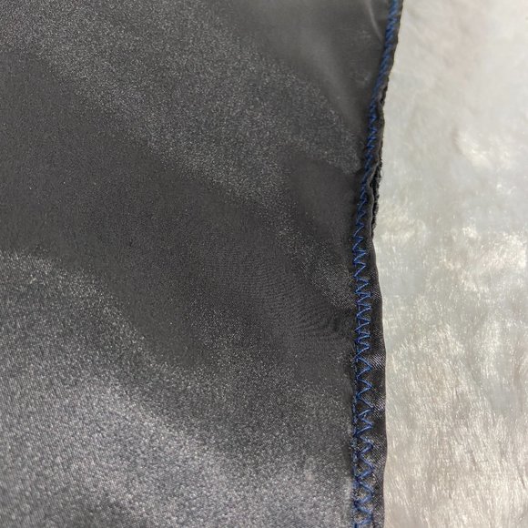 Vintage Black Velvet Baumberg Germany Souvenir Scene Pillow Front Hand Painted - Picture 8 of 9